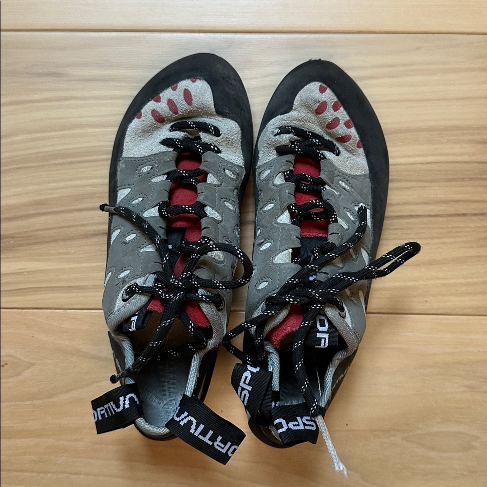 La Sportiva climbing shoes for kids